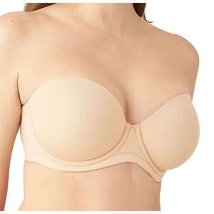 Wacoal 38G nude Red Carpet Full Figure Strapless Bra